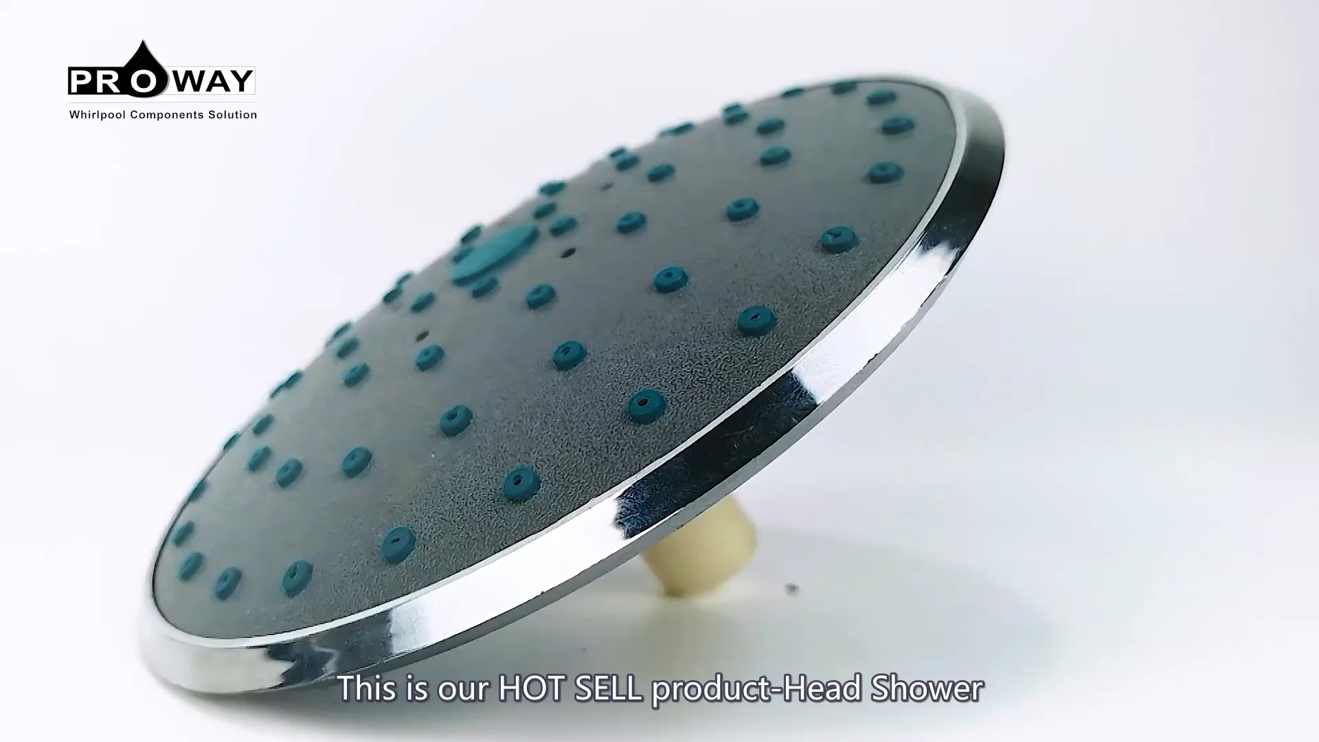 Super Big Round 160mm Diameter Overhead Waterfall Top Spa Shower Head