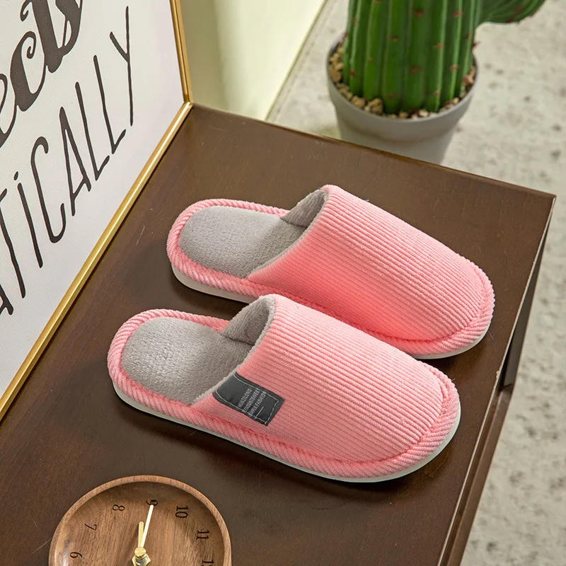 Cozy Chenille Fabric Slippers Durable and Comfortable