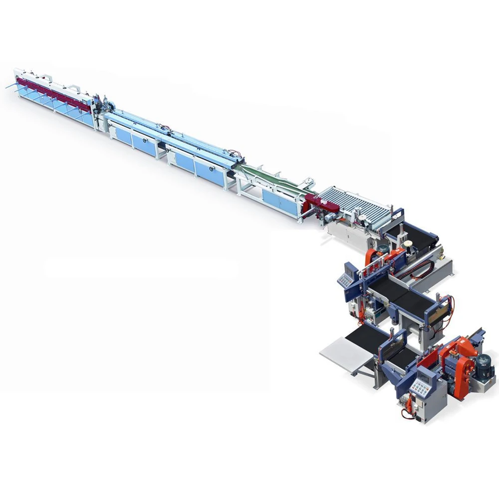 HICAS Wood Finger Joint Production Line Finger Jointing Line with 6m Finger Joint Press