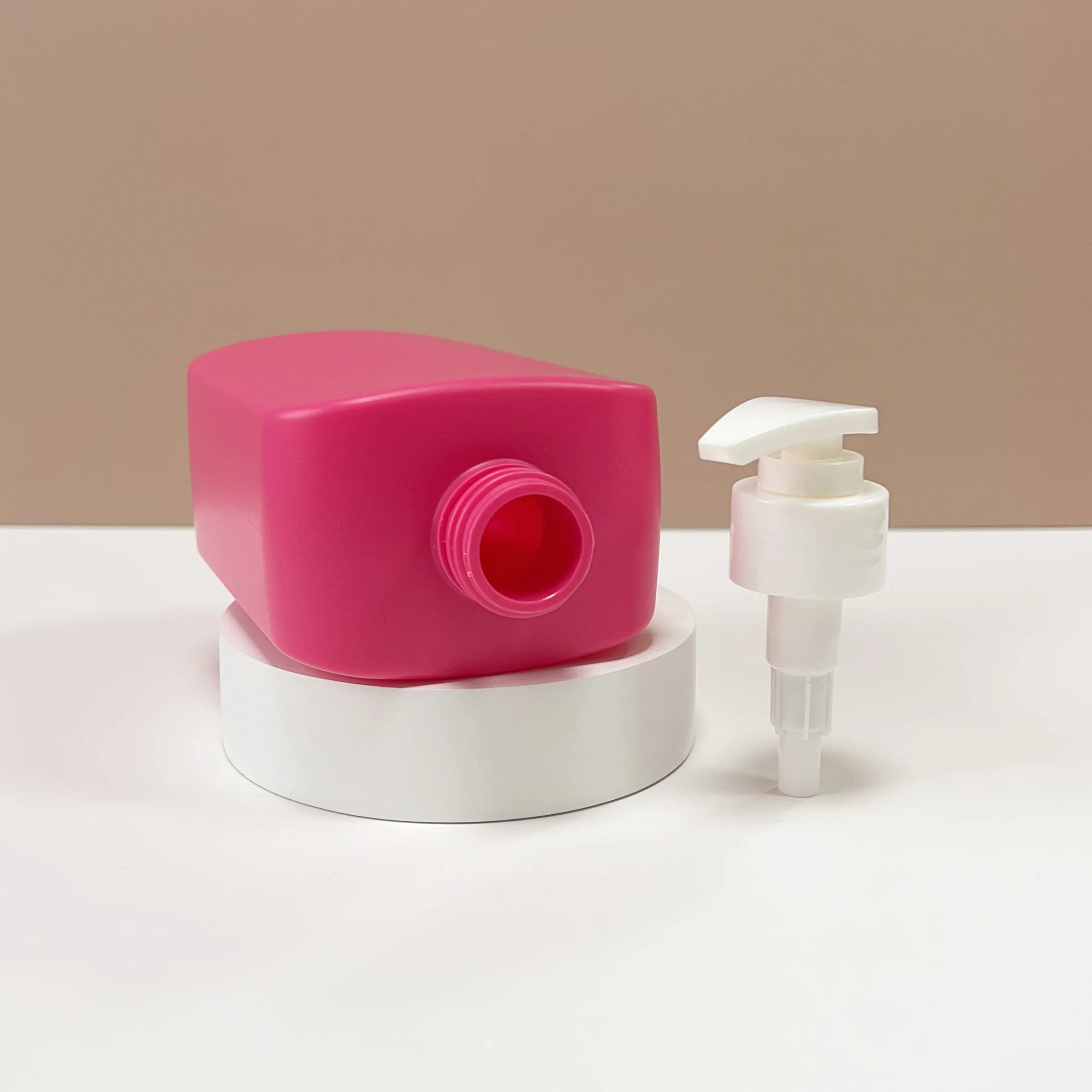 450ml HDPE Shampoo Packaging Plastic Recycling Lotion Pump Shampoo Cosmetic Lotion Bottle Hand Sanitizer Bottle