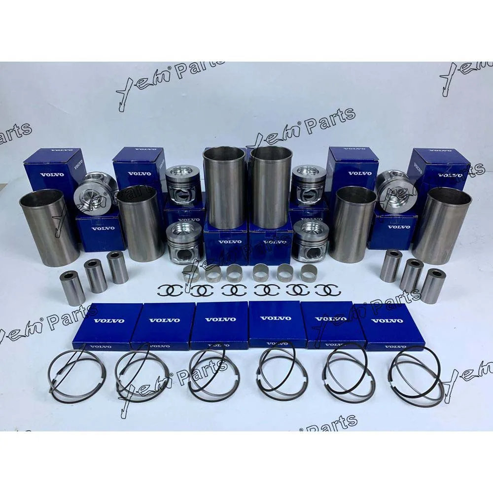 D6E Cylinder Liner Kit for Volvo Diesel Engine Part 5