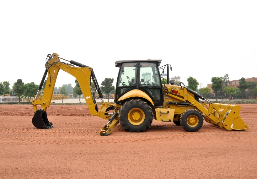 Small Backhoe Loader CHENGGONG 866HTC Chinese Backhoe Loader