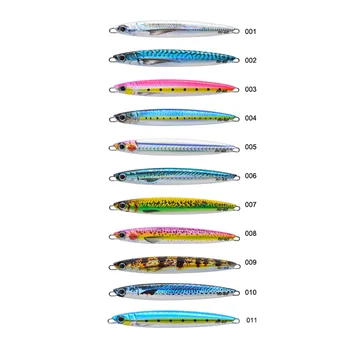 XUHANG TP01 Metal Slow Jig Fishing Lure Lead Fall Jigging Lure for Saltwater Fish and Marlin Variants From 20G to 350G – Metal Jig – view 5
