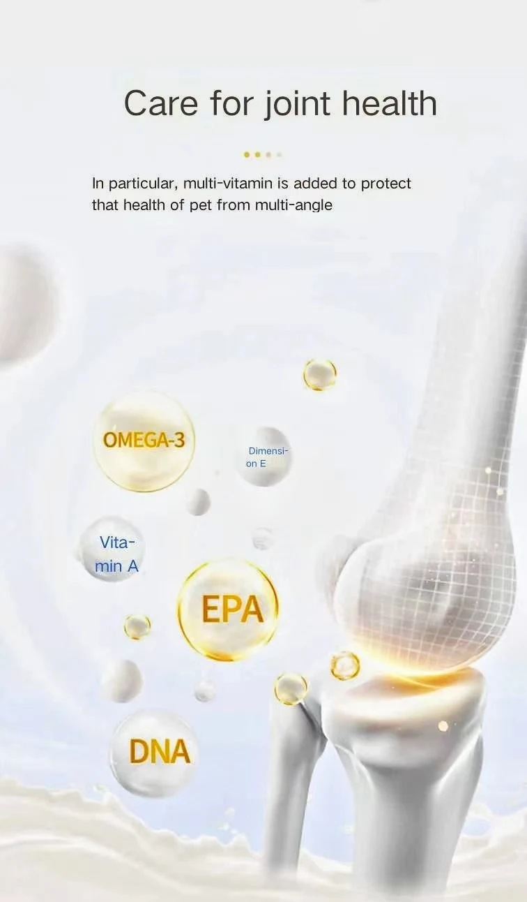 Emulsified Fish Oil Pet Nutritional Supplement Vitamin Supplement Pet