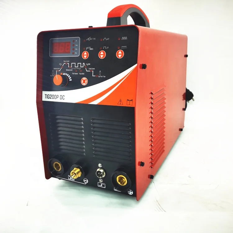 Mainstay TIG Welding Machine Digital Pulse Tig Welders 200 Amp Argon Welding Machine for SS Pipe Steel