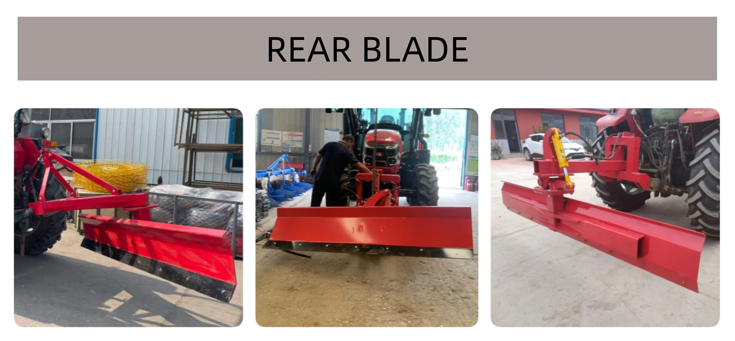 Hot-Selling Tractor 3-Point Mounted Land Leveler - Box Scraper & Grader ...