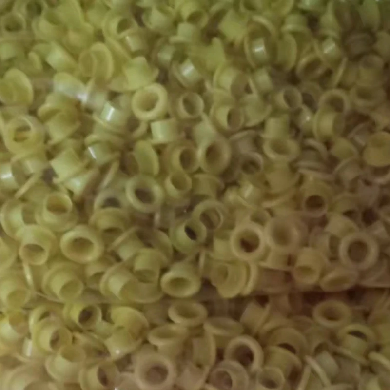 Black 45mm Snap Together Plastic Eyelets Plastic Self Sealing Snap