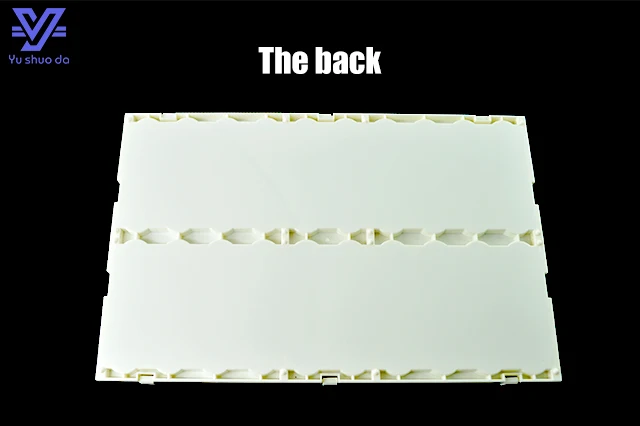 microscopic slide tray transparent