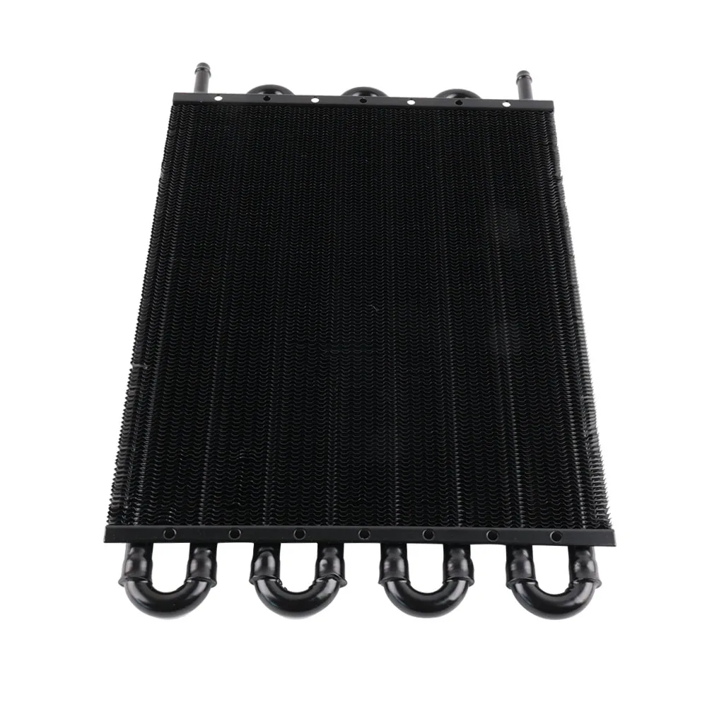 4 Row 6 Row 8 Row Aluminum Universal Oil Cooler Kit Oil Radiator Car
