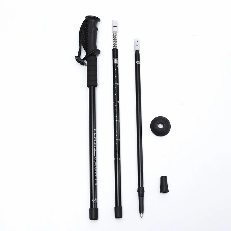 Walking Sticks Telescoping Foldable Self Defense Hiking Trekking Poles