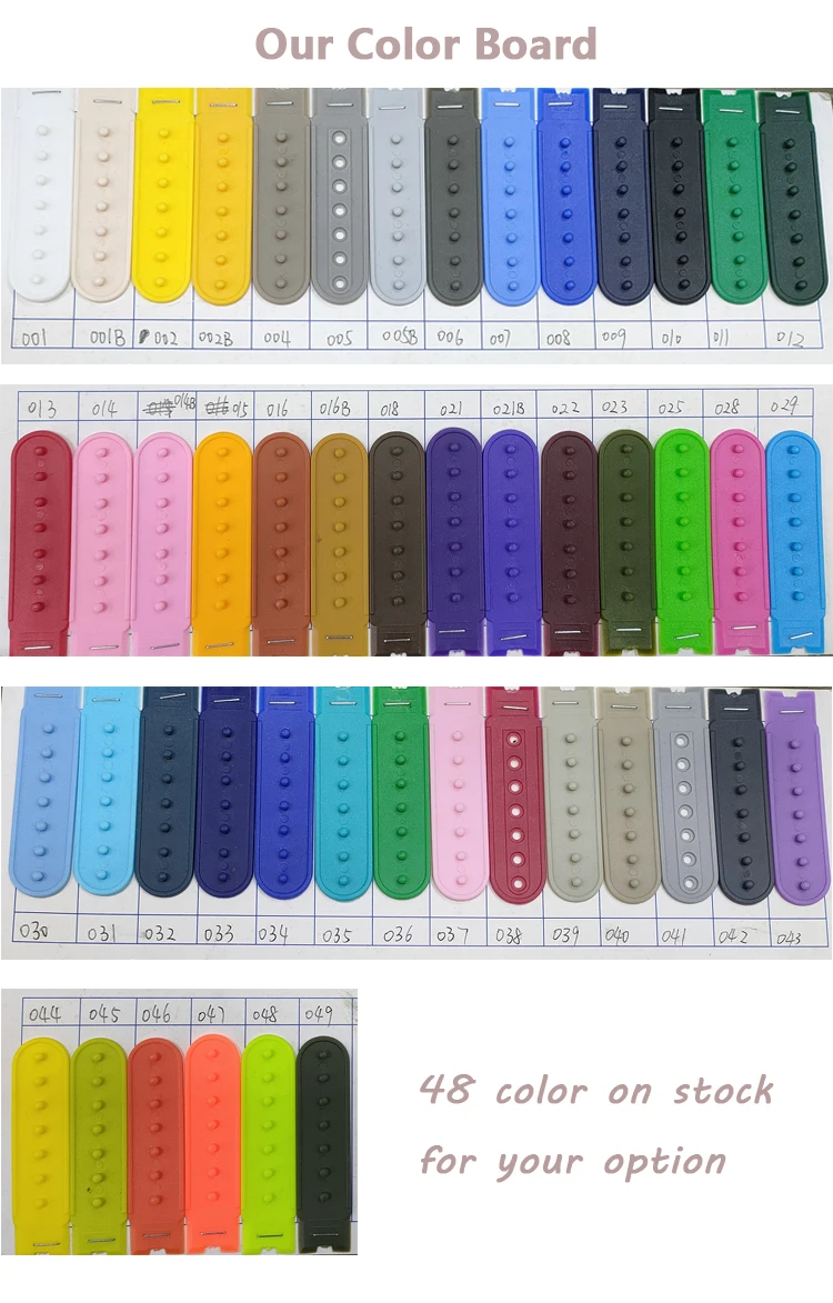 YN Direct Factory Customized Plastic Snapback Strap with 7 Holes Snap Buckle Strap Snapback Hat Cap Replacement Repair Fastener