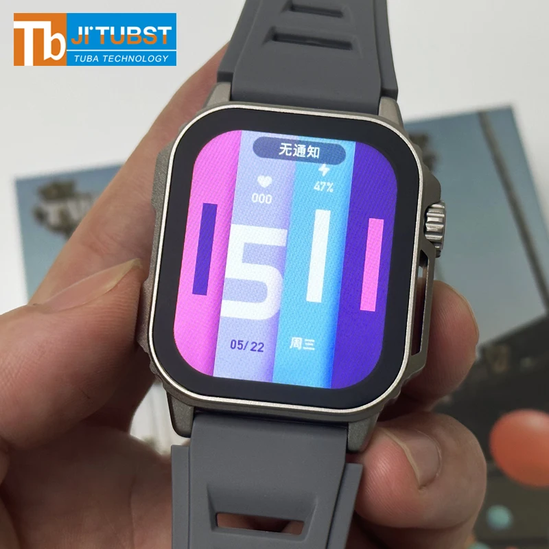 Tw11 Mini Rugged Outdoor Smart Watch Inch Bt Calling Function  Multi-sport Mode Heart Rate Blood Oxygen Monitor Smartwatch