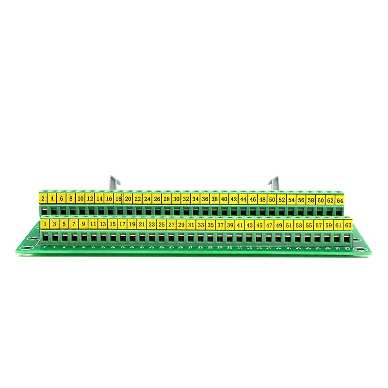 Adapter Connection RJ45-female To 10-pin Terminal Block Breakout Board For DIN Rail - View #10