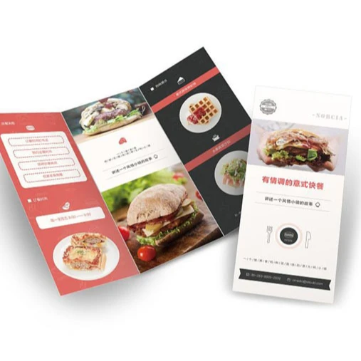 Недорогая рекламная листовая печать А5 на заказ/печать брошюр/печать каталога