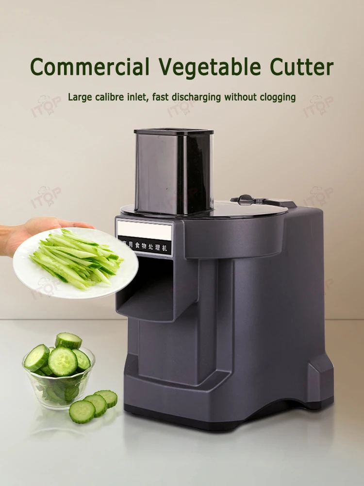 New Model Kitchen Automatic All in One Potato Slicer Vegetable Cutter Machine Electric Vegetable Dicer Food Chopper Processor
