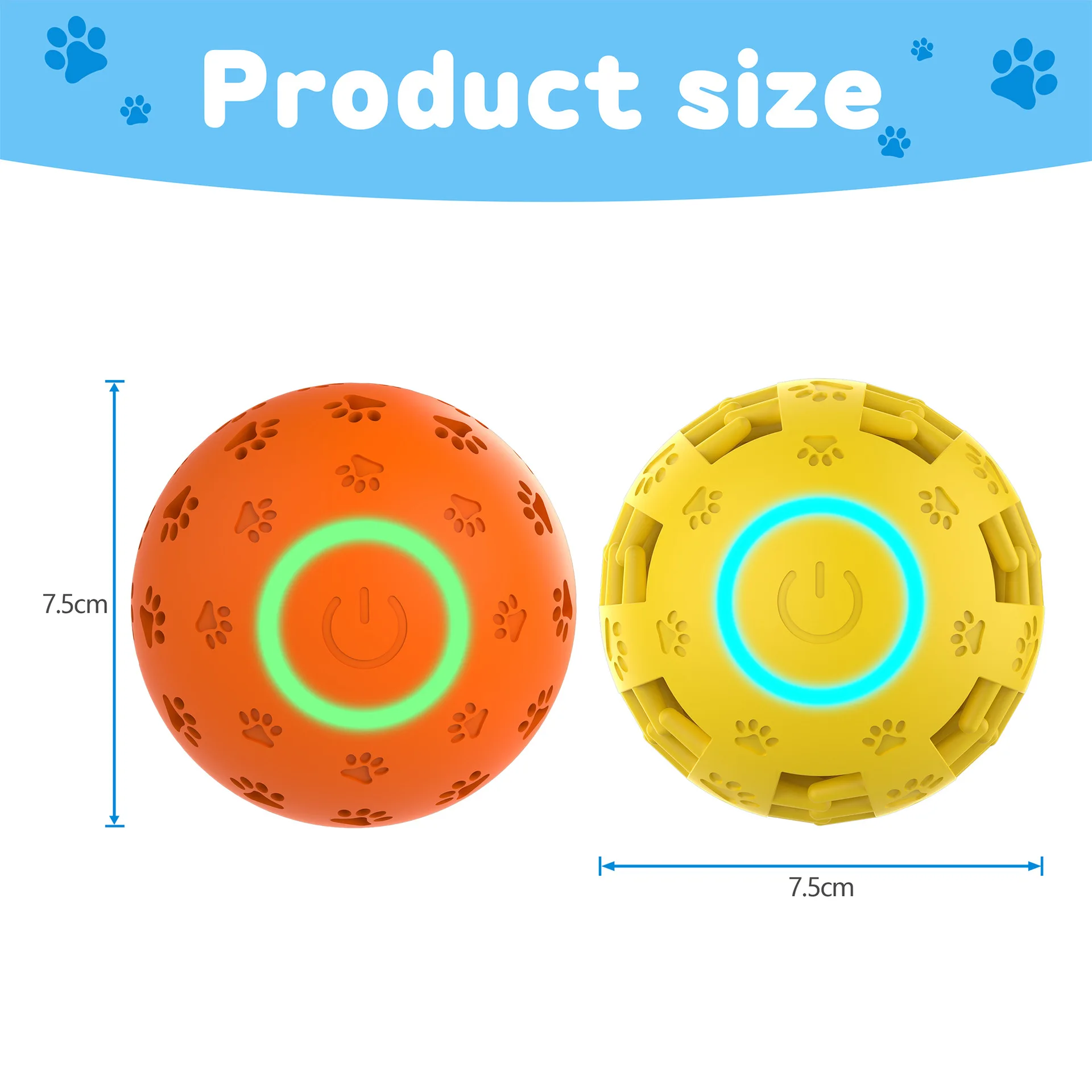 New Intelligent Tease Dog Gravity Jump Ball Electric Pet Supplies cat and Dog Toys Fun Artifacts Pet Smart Ball factory
