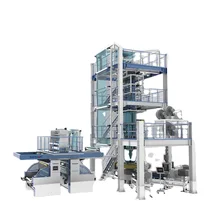 PLASTAR Customized aba LDPE/LLDPE/mLLDPE/EVA blown five layer co-extrusion film blowing machine