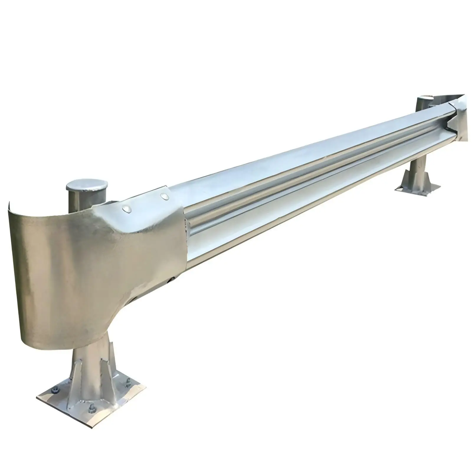 XZL High-speed Guardrail Galvanized Steel Guardrail Three Wave W Beam Expressway Guardrail