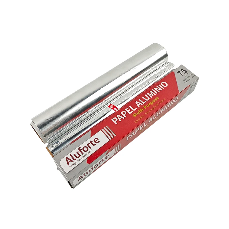 75SQ.FT. Пищевая фольга рулон алюминиевой фольги кухонная упаковка для пищевых продуктов гигантский Оловянная цена 45 см x 15 24