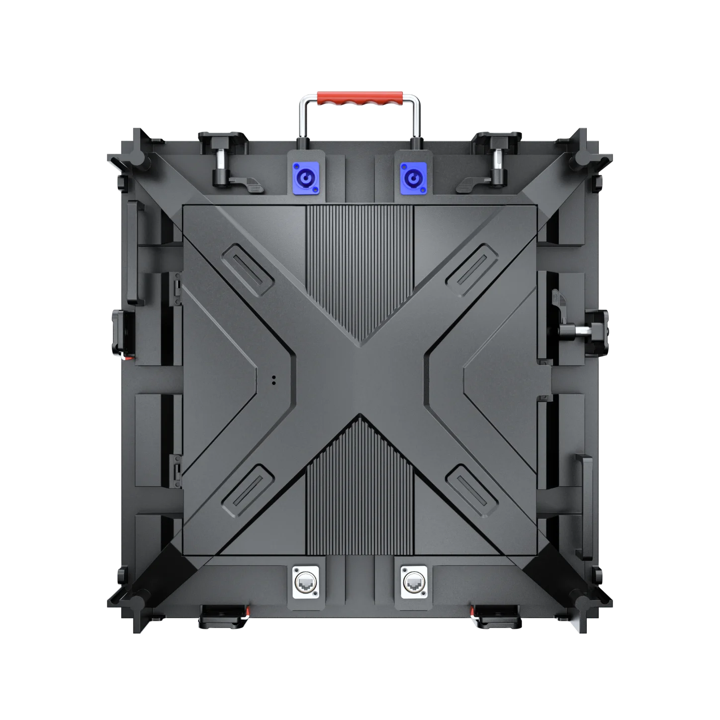 Aluminium Rental LED Display Empty Cabinet P4 P2 Frame Outdoor Module 256*128 512*512 LED Wall Panel Display manufacture