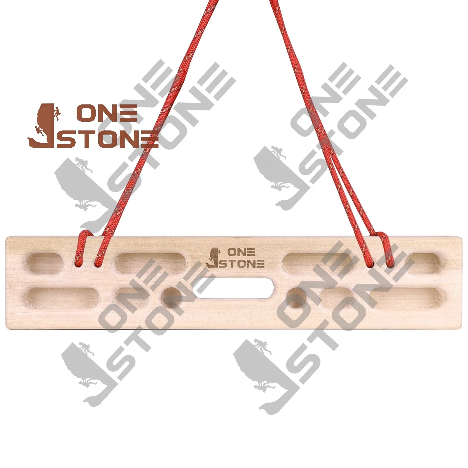 Zoey Premium Wood Indoor Playhouse Rock Climbing Training Tool Grip Strength Climbing Hangboard Finger Board Pull Bar Climbing