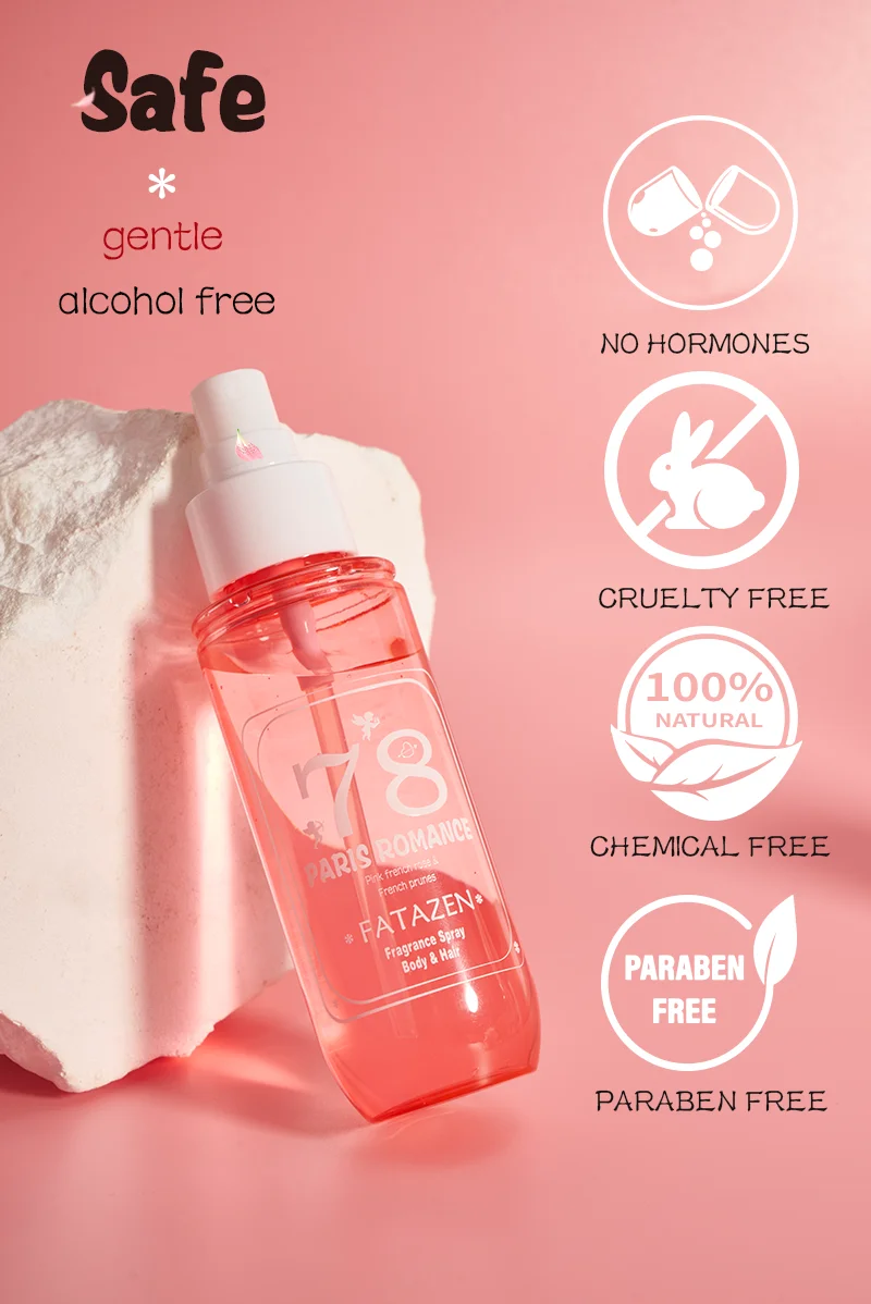 Fatazen Sol De Janeiro Perfume Mist Rose Body Spray Private Label