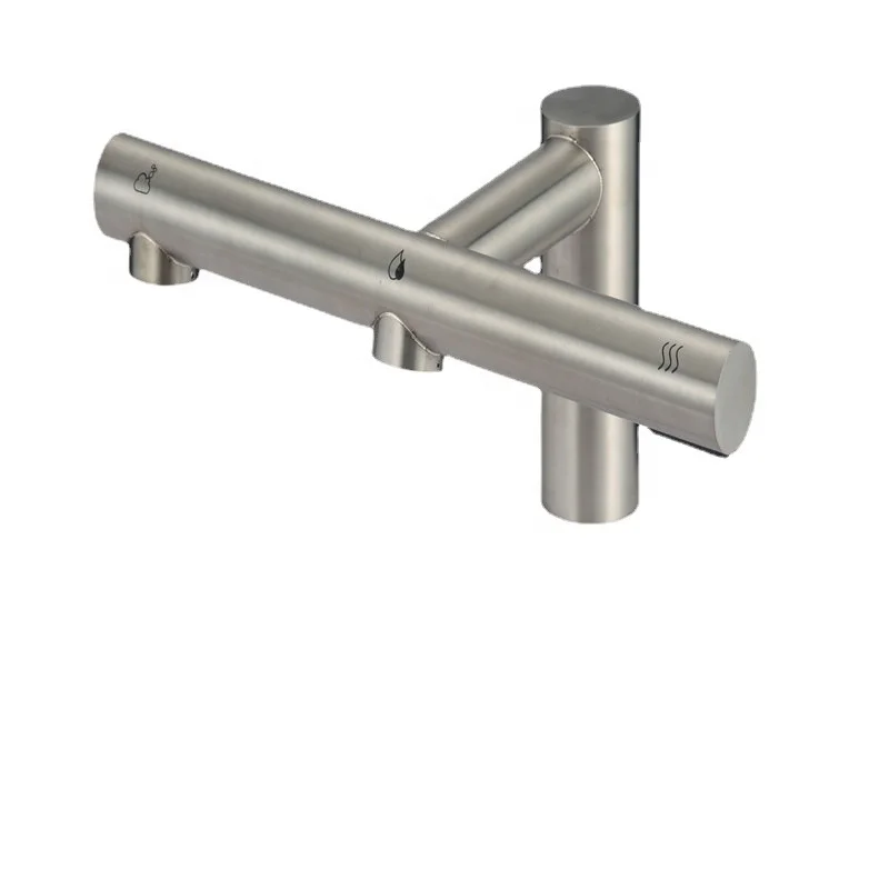 Бесконтактный перезаряжаемый коммерческий туалетный сенсорный кран струйная сушилка для рук автоматический диспенсер дезинфицирующего средства