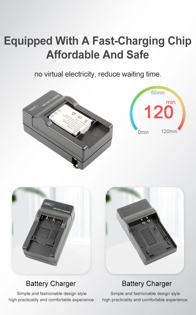 3.7V 860mAh Rechargeable EN-EL11 Battery Pack ENEL11 Lithium ion Batteries for Nikon Coolpix S550/S560/S660/S01/S02 R50 Cameras supplier