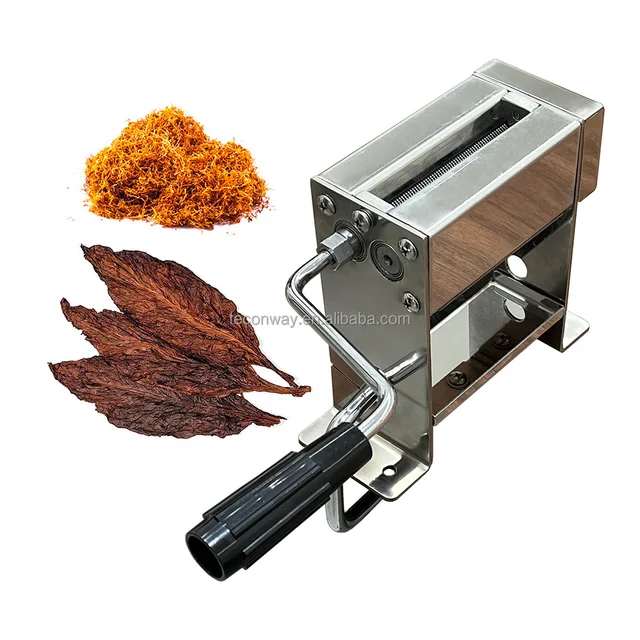 2025 New Model China Expert Maker SUS304 CNC Lathed Tobacco Shreds Manual Shredder for Home Use +86 130 5343 7706