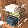 Drawer-style Wardrobe Shelf - 3-Tier Quality Choice