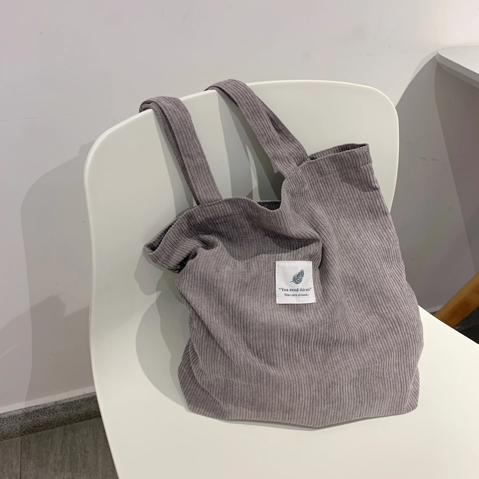 Women Shopping Bag Female Cloth Shoulder Eco Environmental Storage Reusable Gift 
