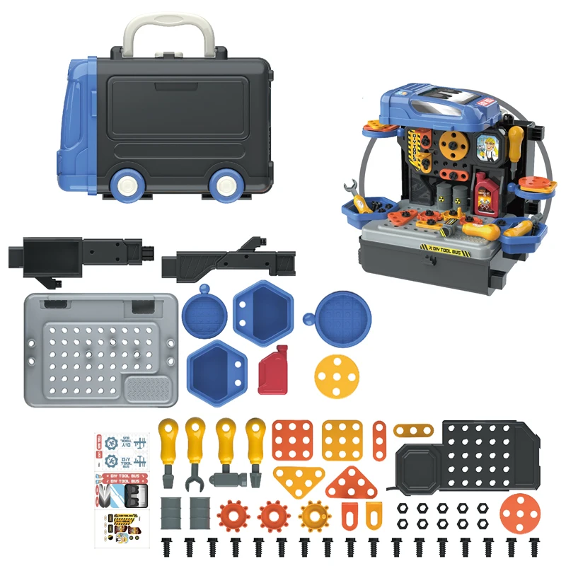 Пластиковый гаечный ключ 3 в 1 Набор отверток игрушки для детей