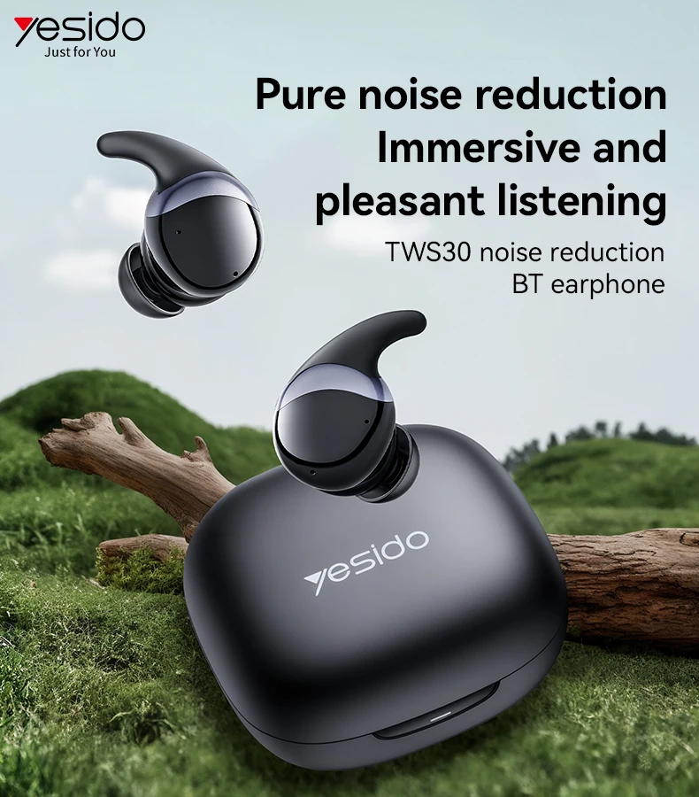 Yesido TWS30 Long Battery Life ANC Noise Reduction