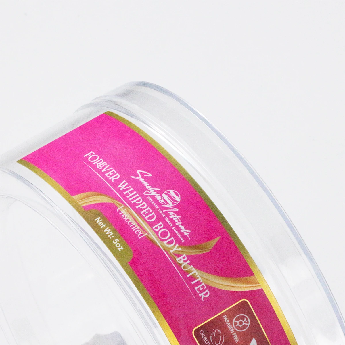 Custom Luxury Logo Cosmetics BOPP Label Gold Foil Skincare Stickers Printing Packaging Labels for Body Butter Face Cream Jar