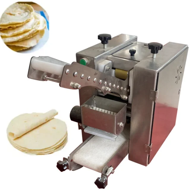 110v/220v Stainless Steel Automatic Wonton Dumpling Skin Machine/roti Chapati Wrapper Maker - Image 2