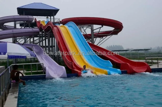 Alibaba Pool Water Slide For Sale Fiberglass Spiral Slide