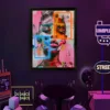 Chica Graffiti Negra 4030cm