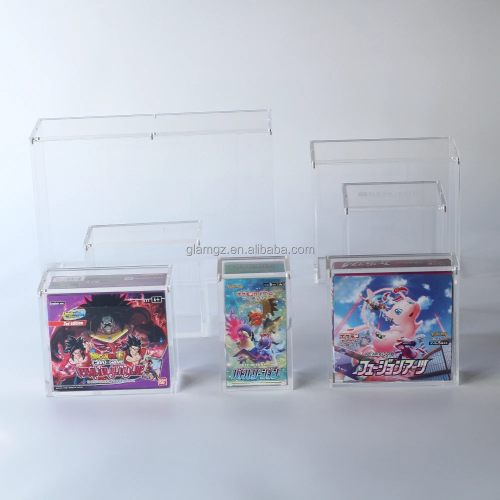 Customizable Acrylic Box for Game Storage - Secure & Stylish