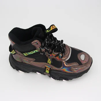 Boys Laser Warm Winter Sneakers Children Hiking Boots Outdoor Camping Shoes