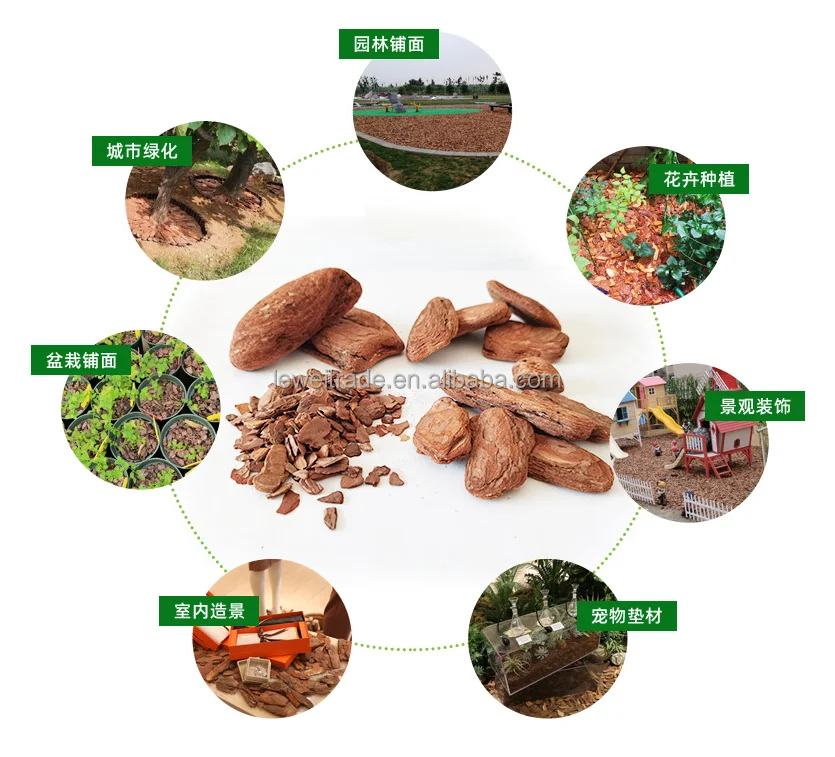 100 Organic All Natural Orchid Potting Bark Pine Wood Chips For Garden