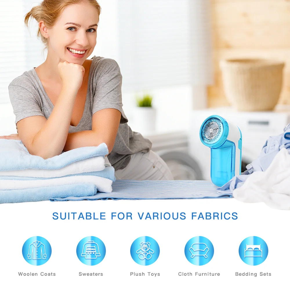 PRITECH Factory Outlet Battery Operated Electric Lint Remover Shaver