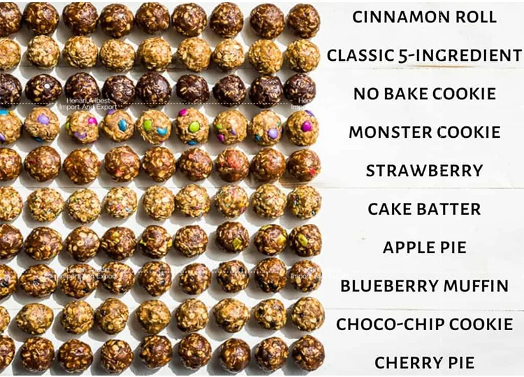 Automatic Small Energy Protein Date Ball Making Machine Coconut Sesame Dates Chocolate Bliss Ball Encrusting Machine