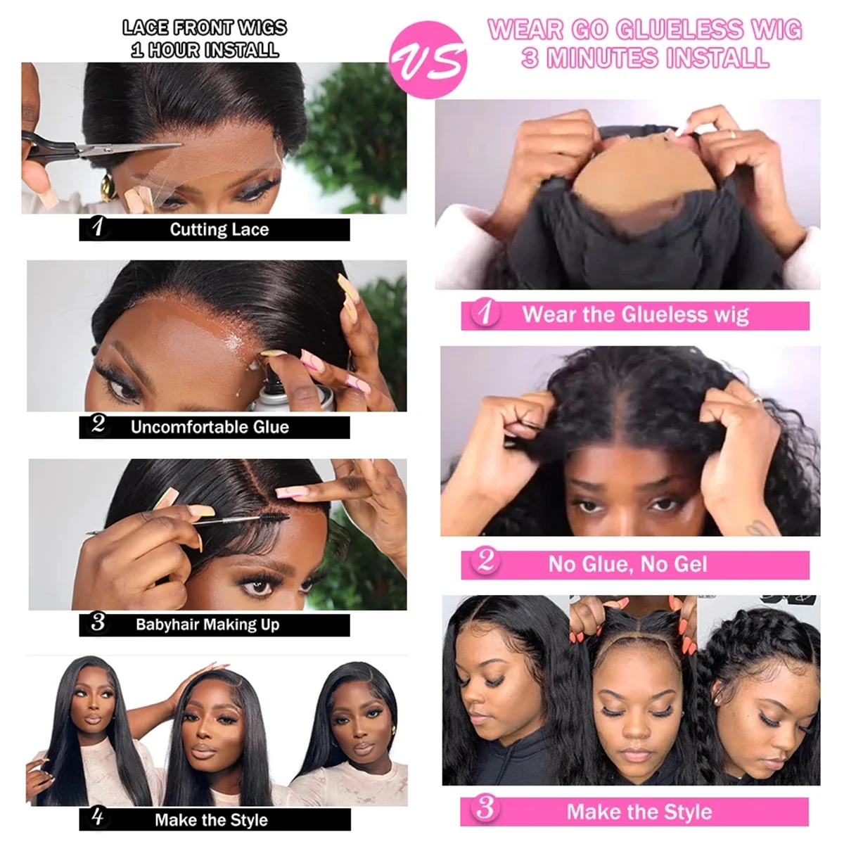 Burgunder Lace Front Echthaar Bob Perücke Remy Haar Vorgestylt_voghion.com