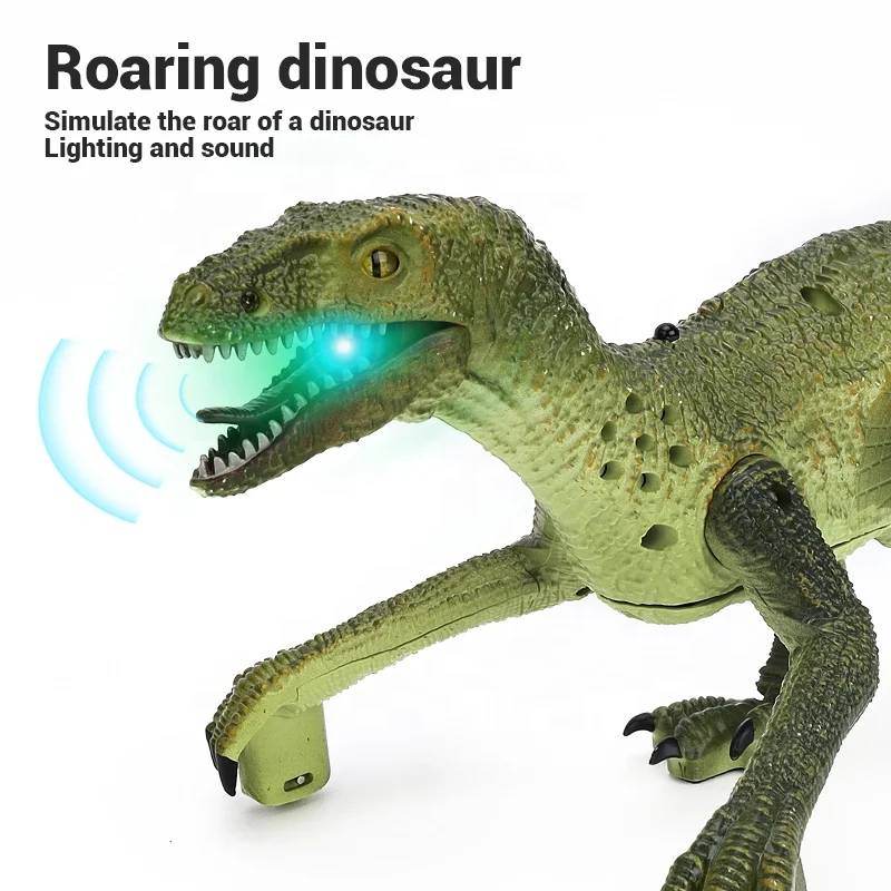 Dinosauro telecomandato a infrarossi per bambini Walking RC Robot
