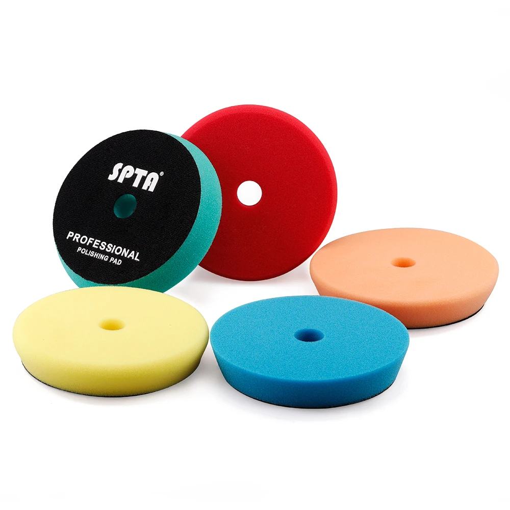 Spta 3inch 80mm Multi Color Car Polishing Foam Pads For Car Detailing