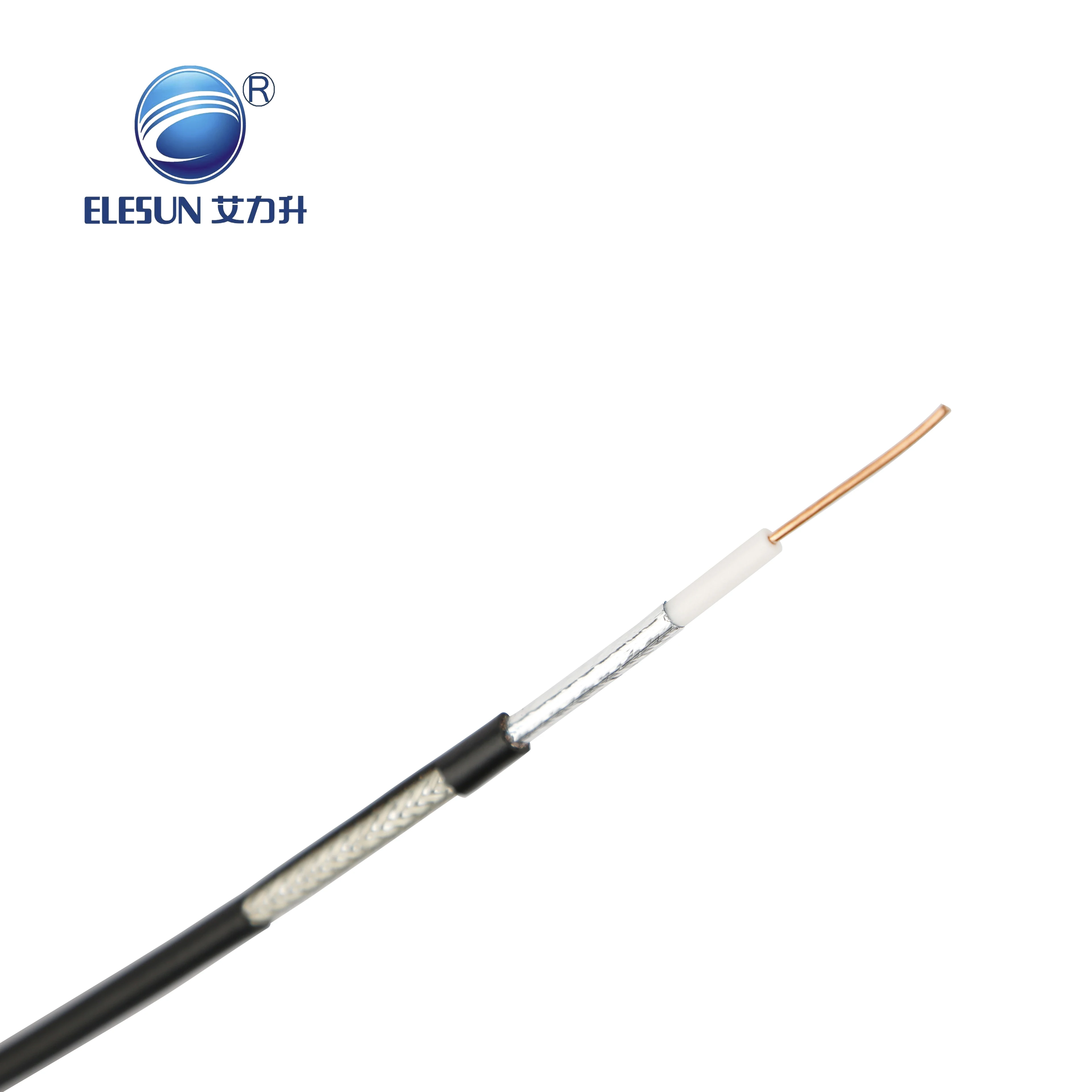Manufacture High Performance  50ohm LSR100 Solid Copper Conductor Pvc Low Loss Coaxial Cable for Antenna System