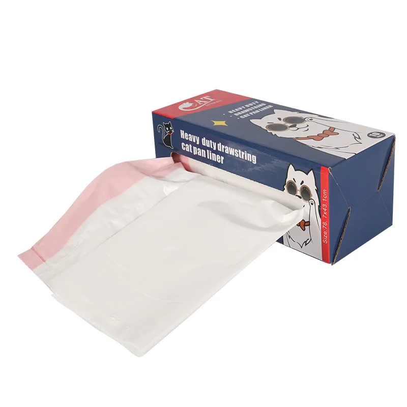 Plastic Cat Litter Liner Extra Heavy Duty Jumbo Cat Litter Box Liners