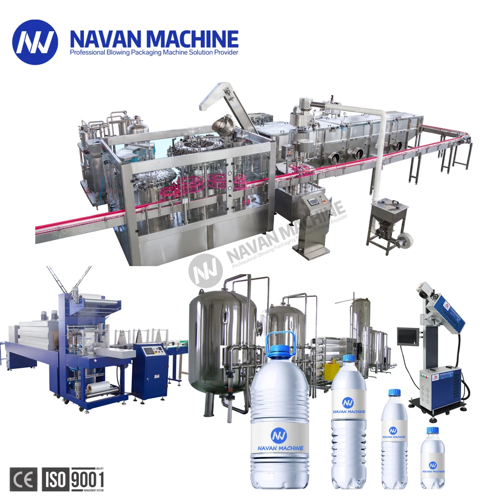 High Quality Plastic Drinking  Water Filling Machine Bottle Line