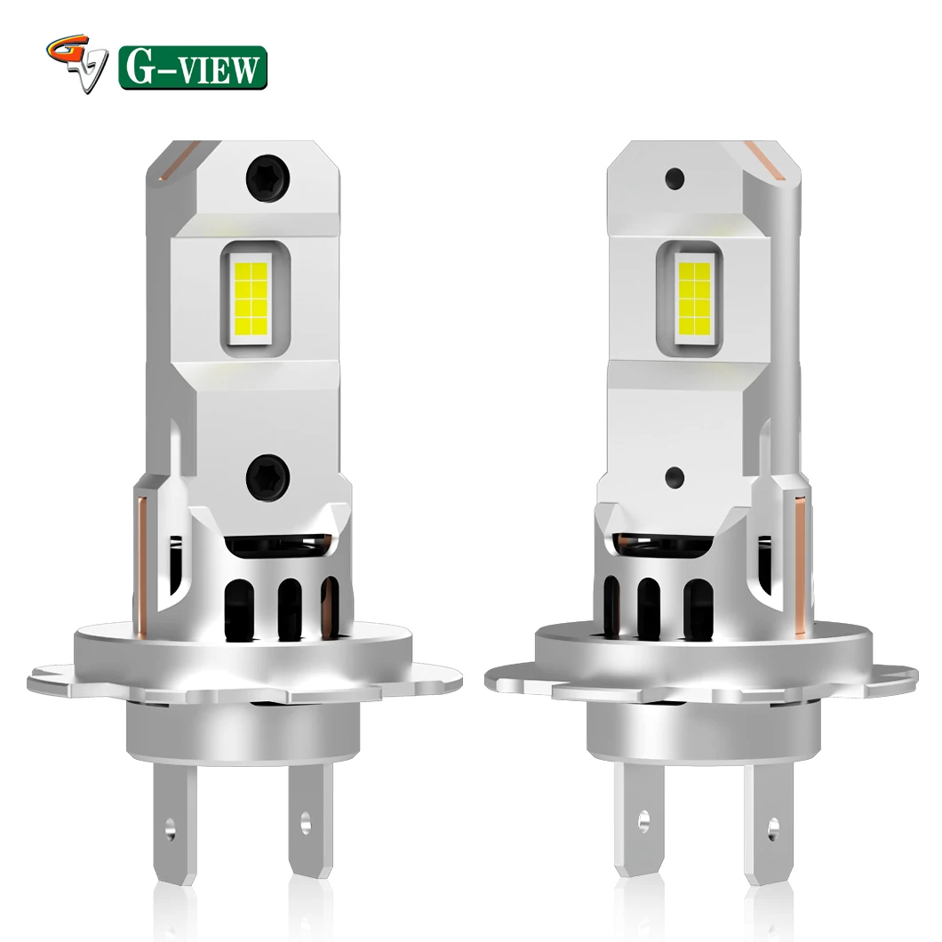 Gview Factory GMX H18 LED H7 8000LM H1 H8 H11 LED Atuo Lamp for Car Headlight Bulb HB3 HB4 9005 9006 Turbo LED Bulbs 12V LED H7