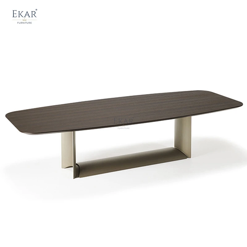 Modern Minimalist Solid Wood Dining Table